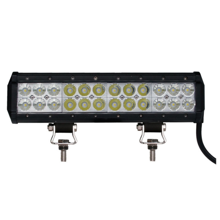 Light bar - double row - bottom bracket, 72 W 12", combo