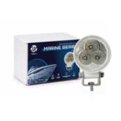 M-TECH Arbeitsscheinwerfer Marine 45 W 3x15W LED 4.0" 12/24 V IP68 Flood