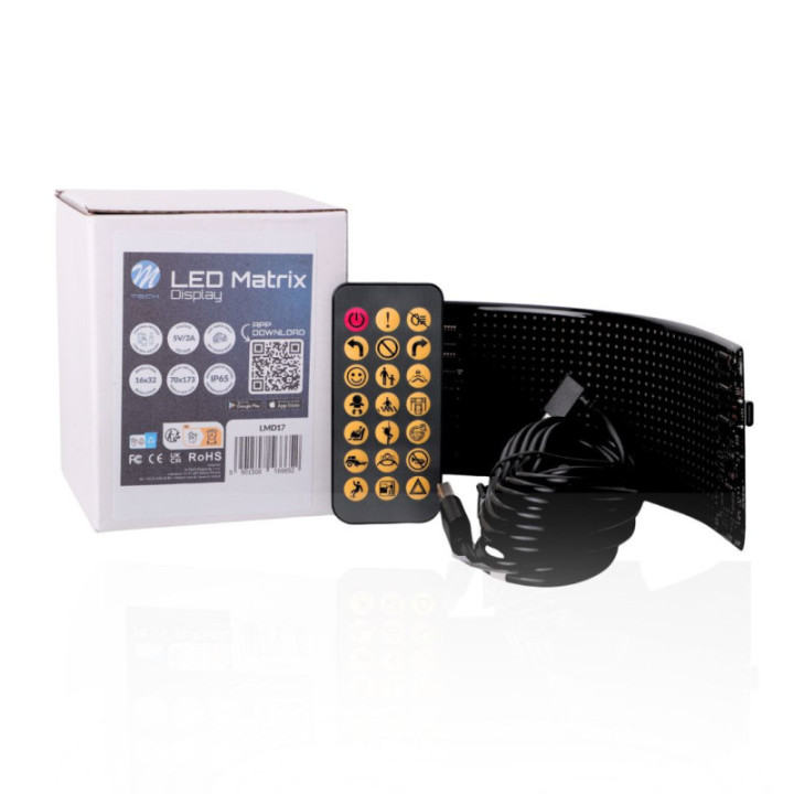 LED Matrix Display 16x32(70x173mm) | car-bulbs.de