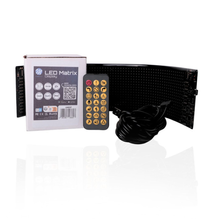 LED Matrix Display 16x64(92x374mm) | car-bulbs.de