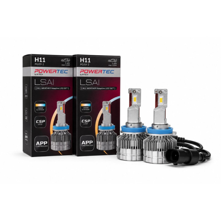 LED SET M-TECH ALL WEATHER Adaptive H11
