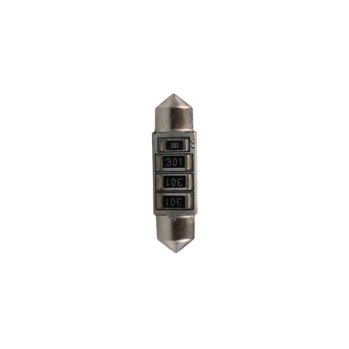 Glühlampe LED L304 - C5W 36 mm 2xSMD5050 CANBUS blau