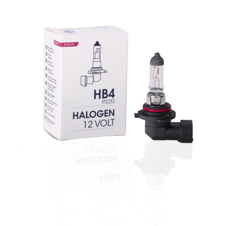 Glühlampe halogenowa M-TECH HB4 - 9006 12 V 51 W P22d