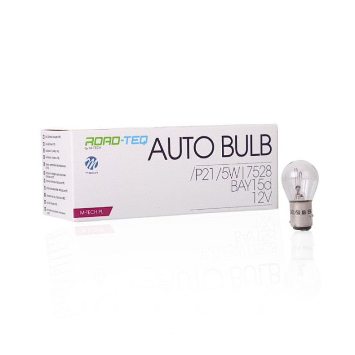 Glühlampe M-TECH P21/5 W 1157 12 V 21/5 W BAY15d