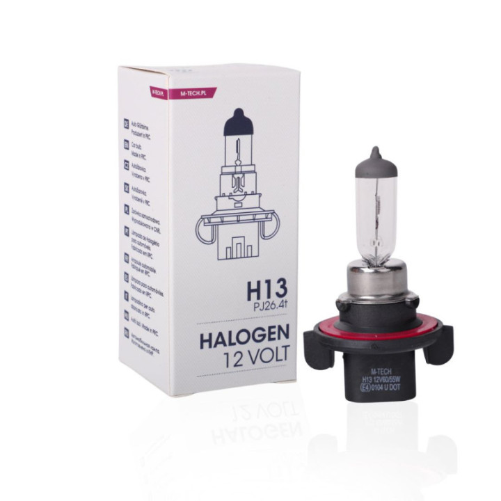 Glühlampe halogenowa M-TECH H13 9008 12 V 60/55 W PJ26.4t