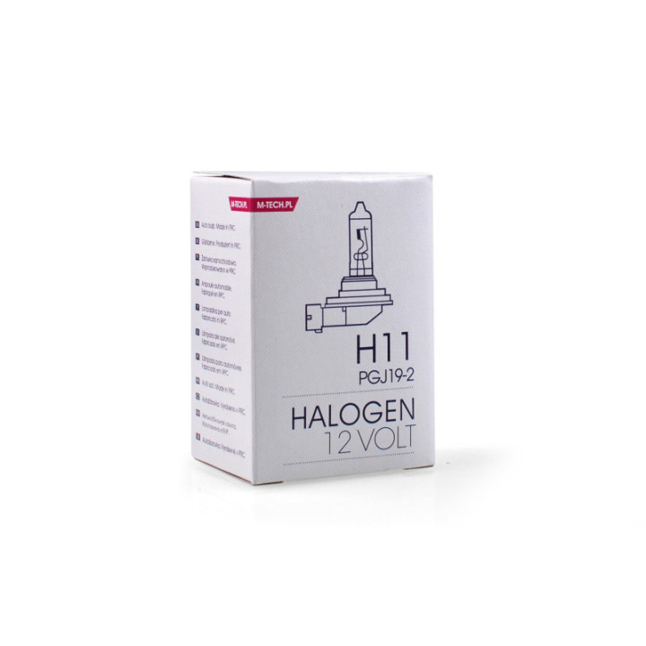 Glühlampe halogenowa M-TECH H11 12 V 55 W PGJ19-2