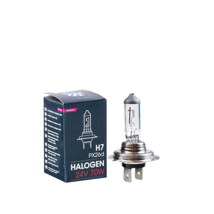 Glühlampe halogenowa M-TECH H7 24 V 70 W PX26d