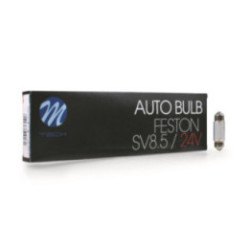 bulb M-TECH C10W 24 V 10 W 36 mm T11x36 SV8.5
