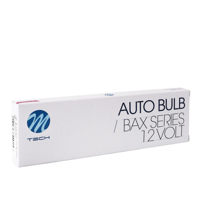 Glühlampe M-TECH BAX 12 V 1.2 W BX8.5d schwarz