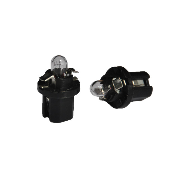 Glühlampe M-TECH BAX 12 V 1.2 W B8.5d schwarz