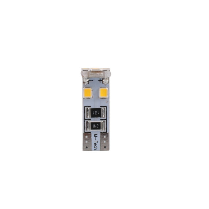 Blister M-TECH Premium LB312W - W5W, 12 V 8xSMD2835 LED, CANBUS, weiß