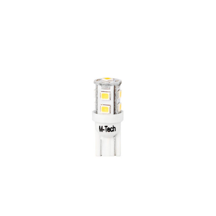 Blister 2x M-TECH Econo LB018W - W5W, 9xSMD2835, 12 V, weiß