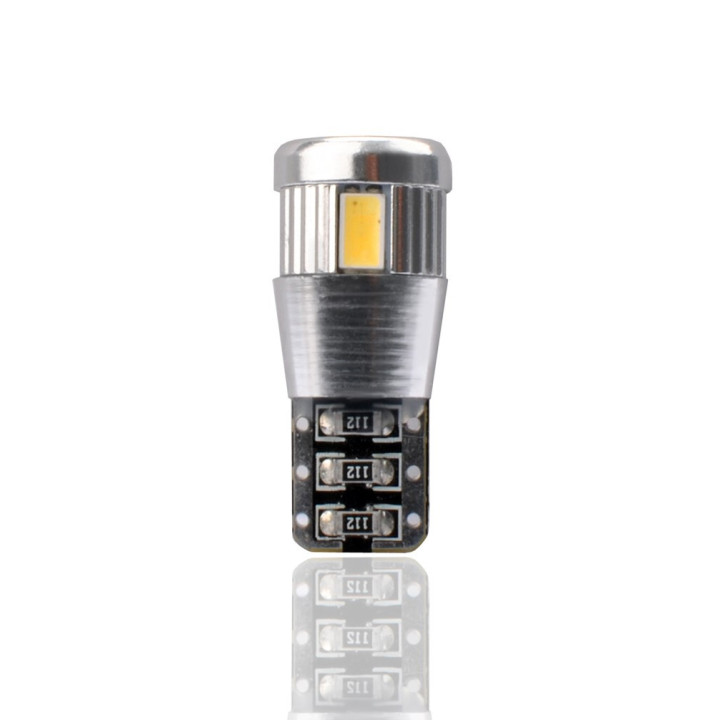 Blister M-TECH Premium LB338W - W5W, 12 V 6xSMD5730 LED, CANBUS, weiß