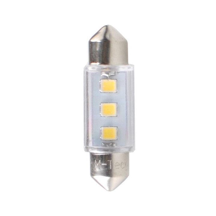 LED-Lampe L090 - C5W 36 mm 3xSMD3528 weiß