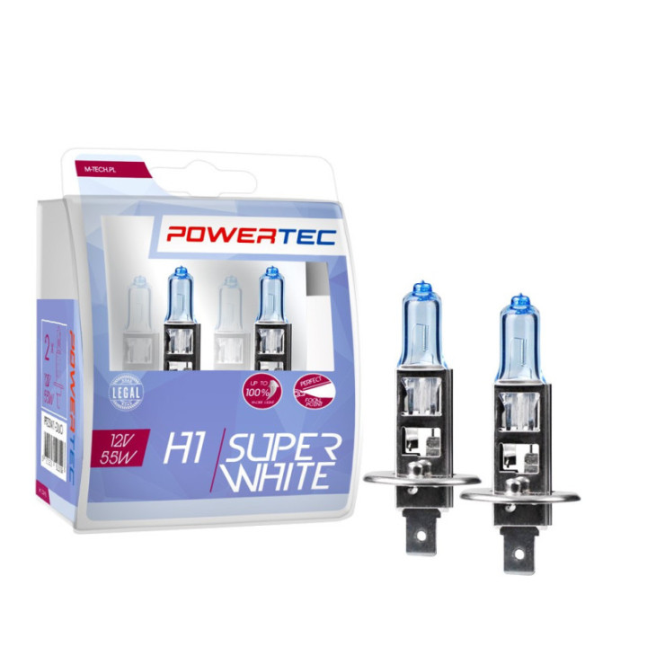 Powertec SuperWhite H1 12 V DUO