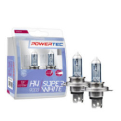 Powertec SuperWhite H4 12 V DUO