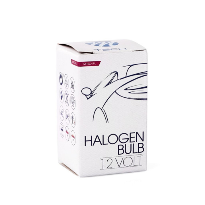 Glühlampe halogenowa M-TECH PSY24W 12 V 24 W PG20-4 AMBER