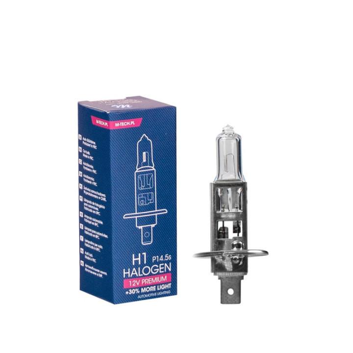 Glühlampe halogenowa M-TECH Premium H1 12 V 55 W P14.5s