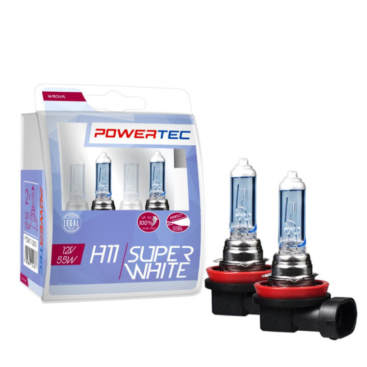 Powertec SuperWhite H11 12 V DUO
