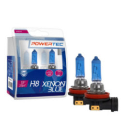 Powertec Xenon blau H8 12 V DUO