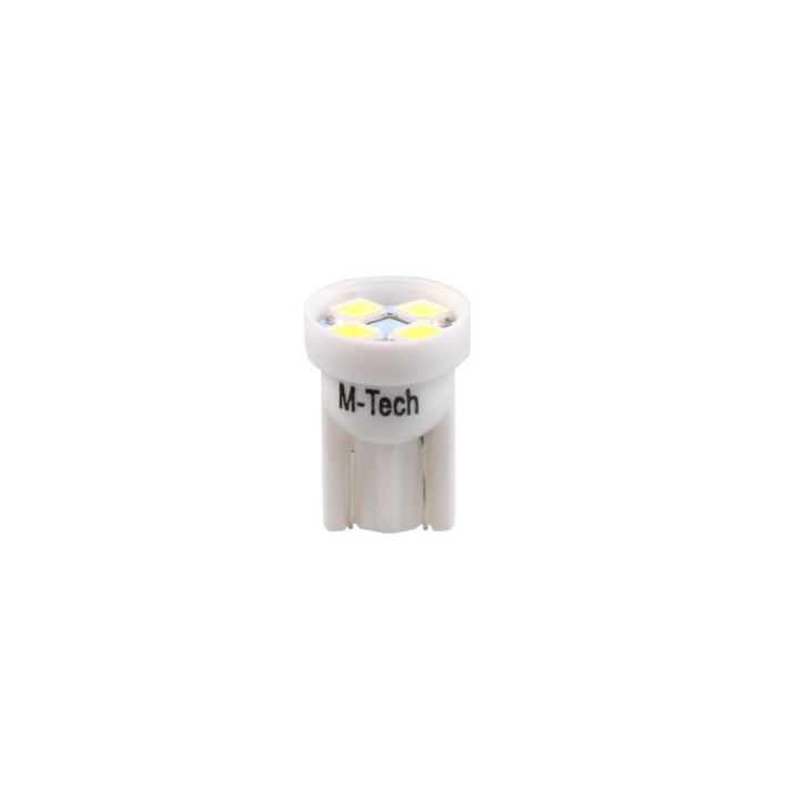 Blister 2x M-TECH HD LB917 W5W 4xSMD2835 weiß