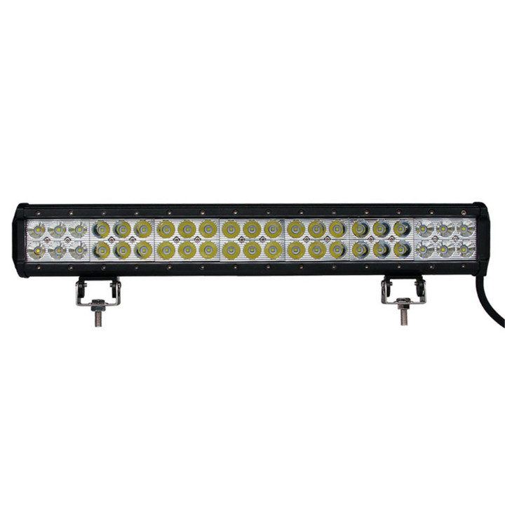 Light bar - double row - bottom bracket, 126 W 20", combo