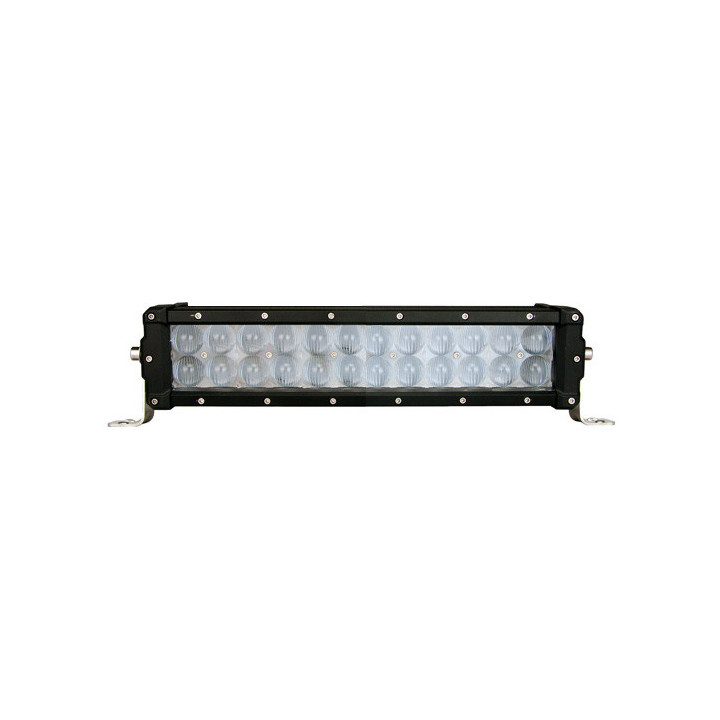 Driving light bar - double row - side bracket, 72 W 12"