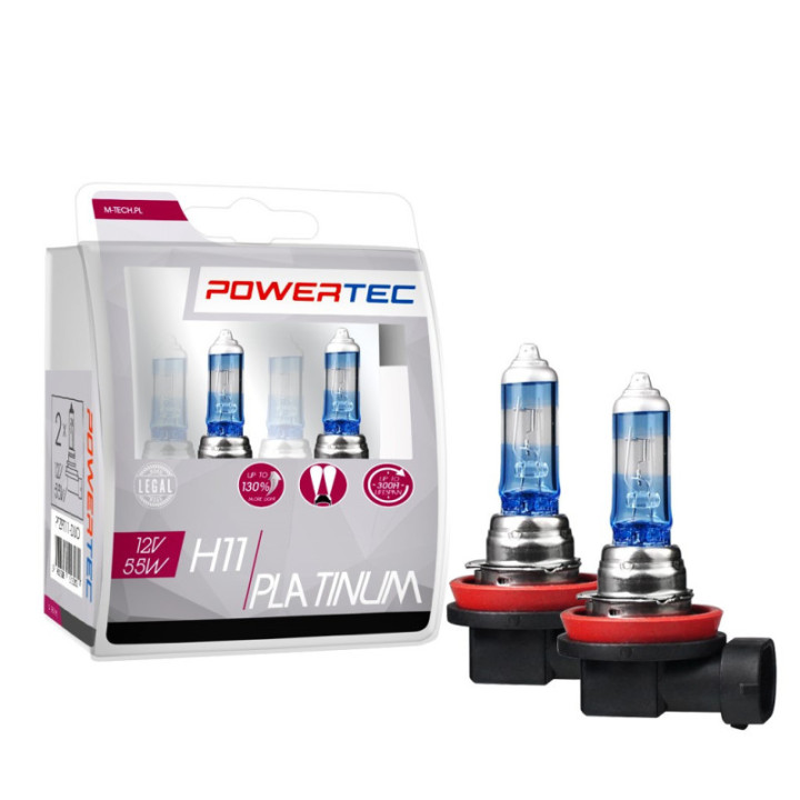 Powertec Platinum +130% H11 12 V DUO