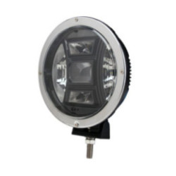 Driving light - side bracket - round chrome, CREE 70 W 9", 2GEN.