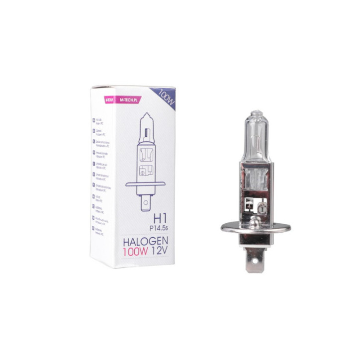 Glühlampe halogenowa M-TECH H1 12 V 100 W P14.5s