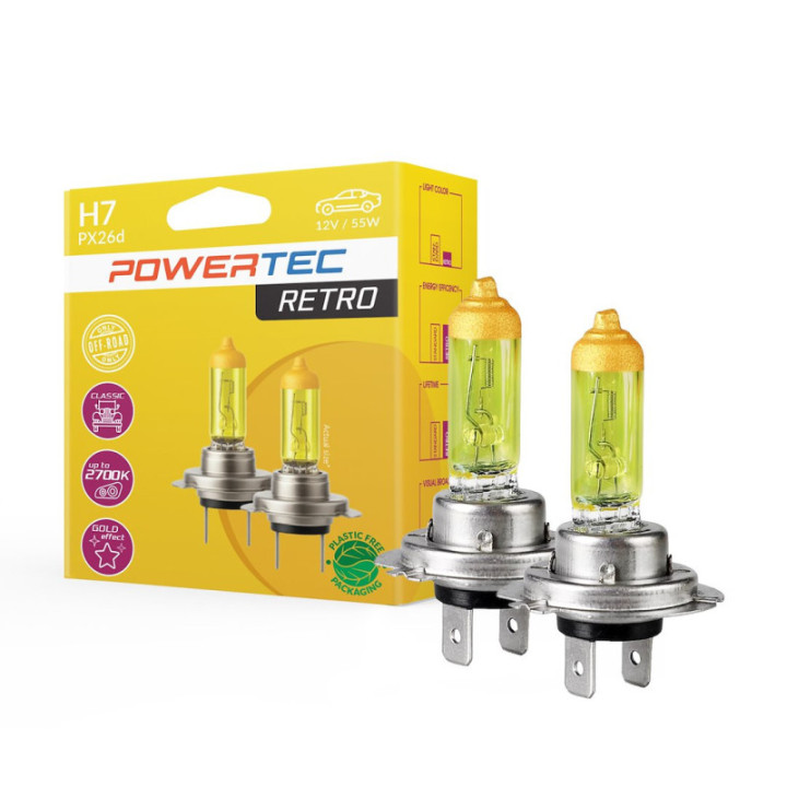 Powertec Retro H7 12 V DUO