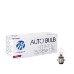 bulb M-TECH M5 T19 12 V 25/25 W P15D-25-1