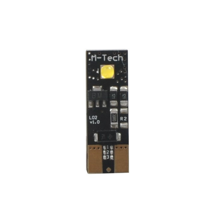 Blister M-TECH Platinum LB802W - W5W, 12 V 2xHP LED, CANBUS, weiß