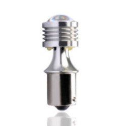 L811W - BA15s Canbus 4xHP LED 12-24 V Amber