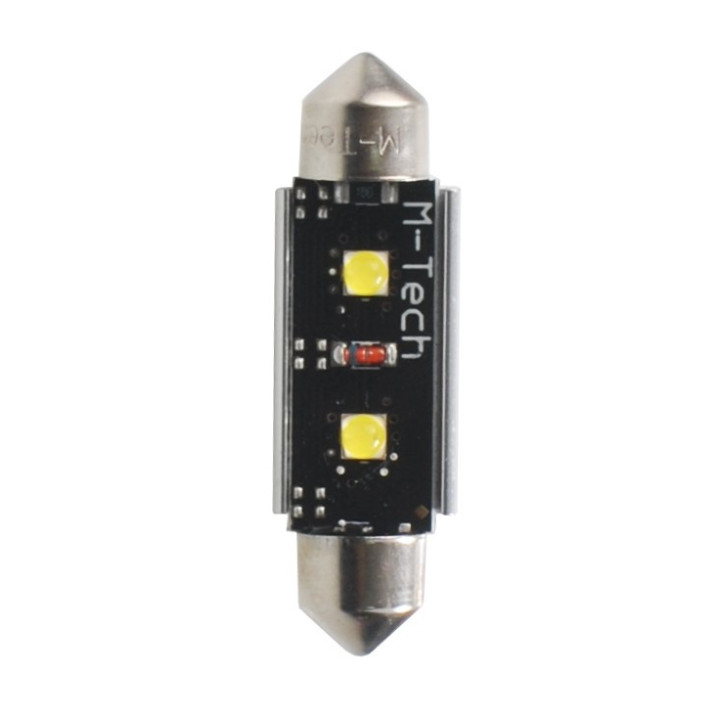 L813W - C5W 36 mm 2xHP LED 12 V weiß