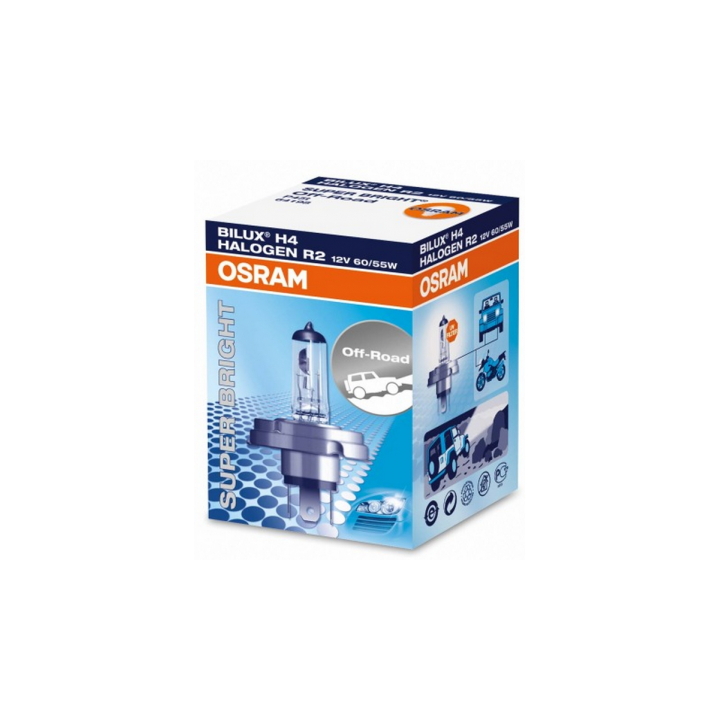 Halogen OSRAM SUPER BRIGHT PREMIUM H4 P43t 12 V 100/90 W