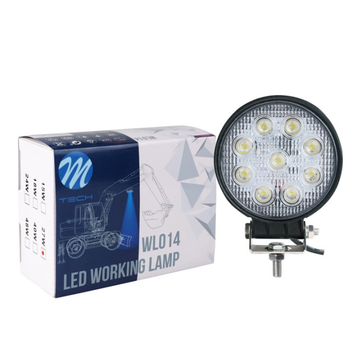 Lampa Robocza - Round 27 W flood