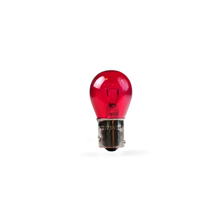 Glühlampe M-TECH PR21W 12 V 21 W BAW15s rot
