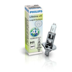 Philips H1 LongLife EcoVision 12V55W P14, 5s C1