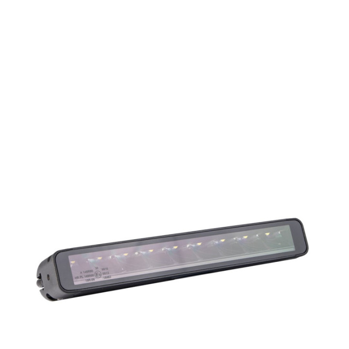 Driving light M-TECH schwarz SERIES 9x5W LED 12-48 V 45 W 11, 2", single row + dynamic position light - side bracket - WLBC172