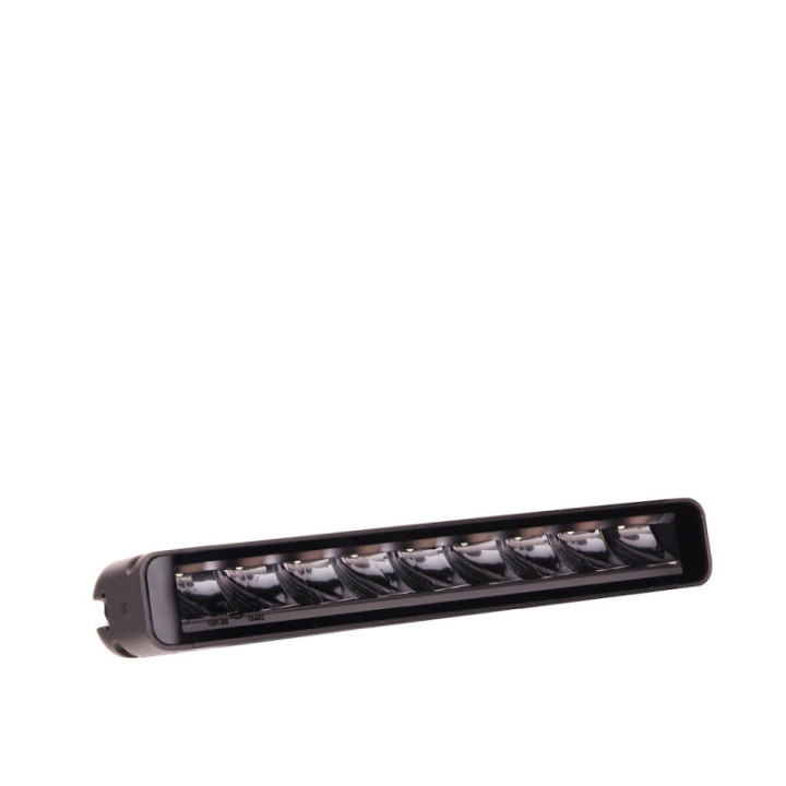 Driving light M-TECH schwarz SERIES 9x5W LED 12-48 V 45 W 11, 2", single row + dynamic position light - side bracket