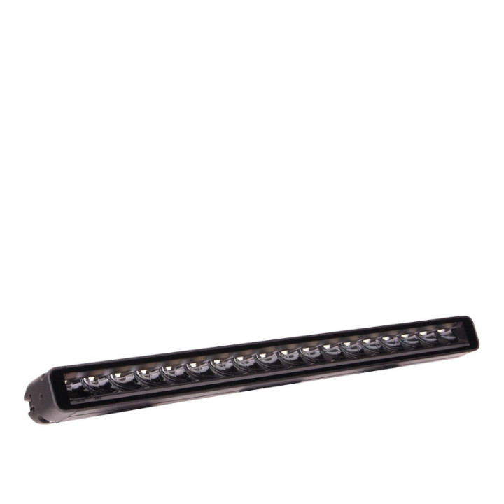 Driving light M-TECH schwarz SERIES 18x5W LED 12-48 V 90 W 21, 1", single row + dynamic position light - side bracket