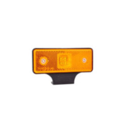 Begrenzungsleuchte mit ECE-Zulassung, 4 LEDs, 24 V, orange