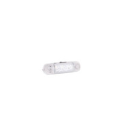 LED-marker light with ECE-Homologation, 3 LEDs, 24 V, 0,5 W, red