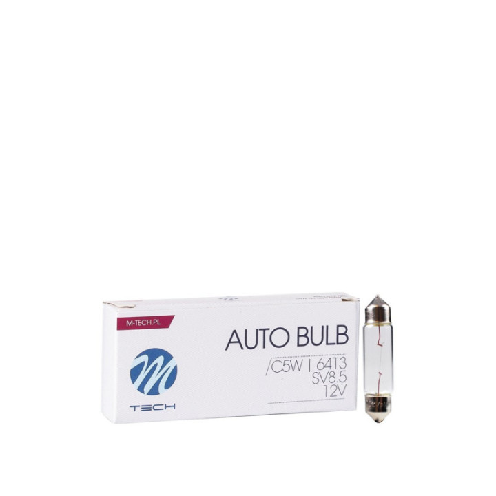 Glühlampe M-TECH C5W 12 V 5 W 41 mm T11x41 SV8.5
