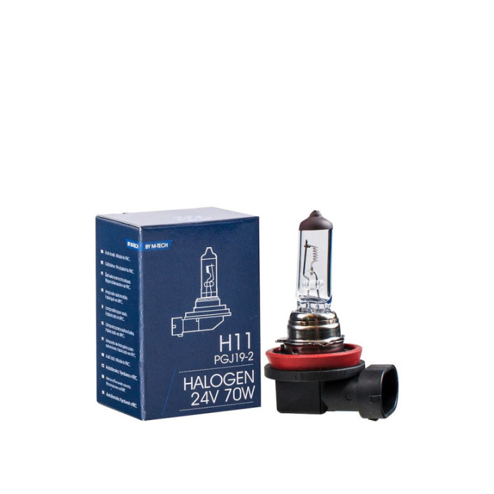 Halogen-Glühlampe M-TECH H11 24 V 70 W PGJ19-2