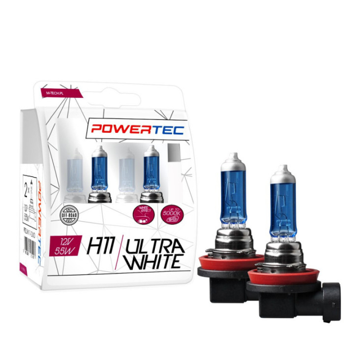 Powertec UltraWhite H11 12 V DUO