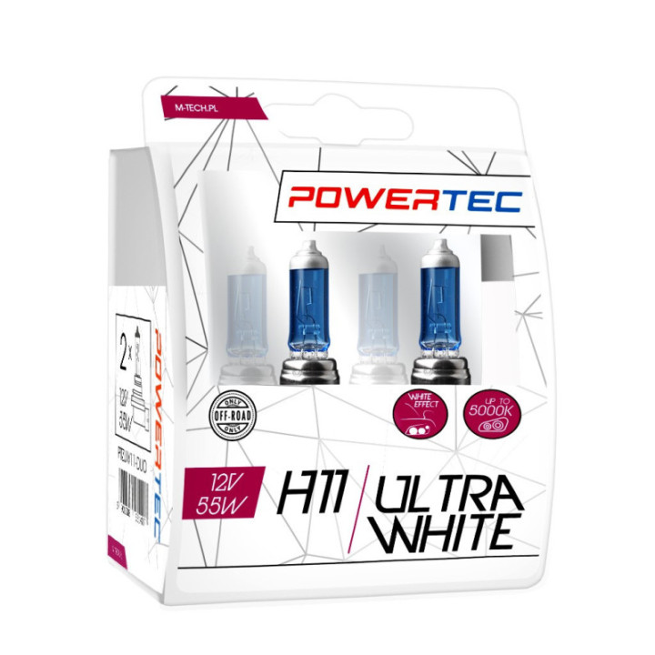 Powertec UltraWhite H11 12 V DUO