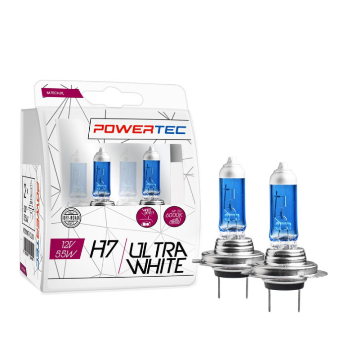 Powertec UltraWhite H7 12 V DUO