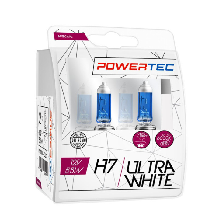 Powertec UltraWhite H7 12 V DUO